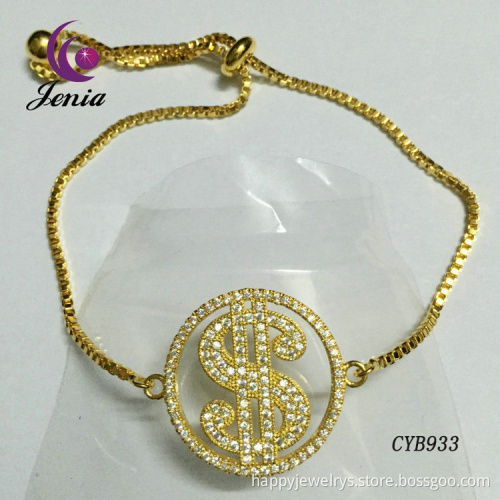 Jenia 2016 Fashion Women Wholesale Design 18K Gold Plated Bracelets